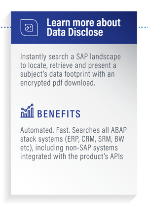 Learn about Data Disclose