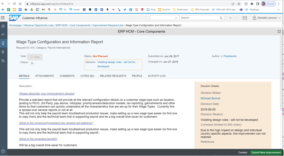 20220818 Wage Type Config