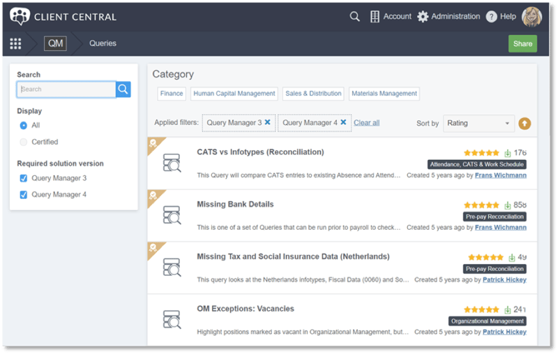 20220315 QM Payroll Reporting_Client Central Queries