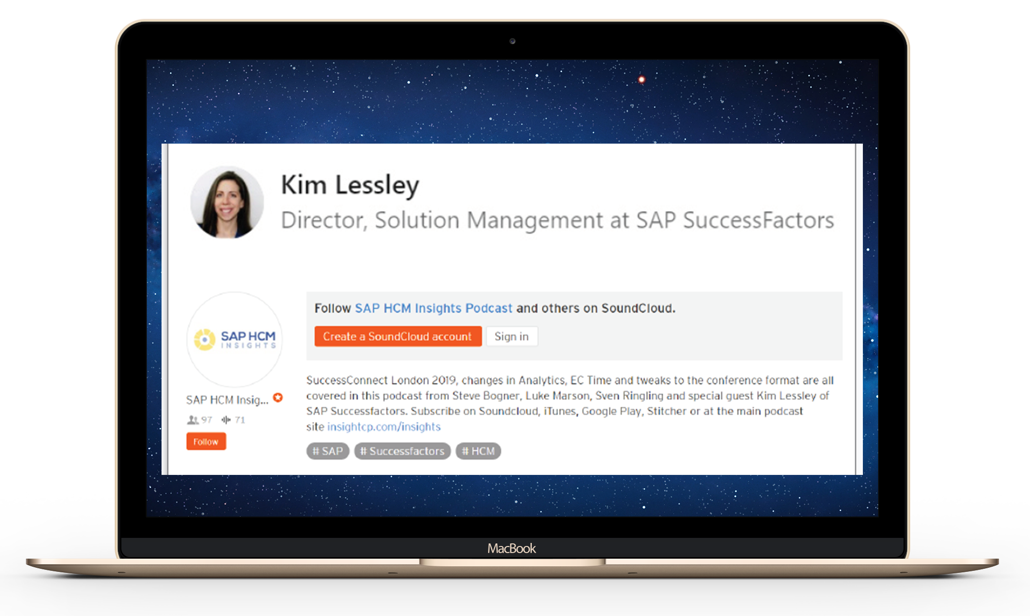 Kim Lessey SAP SuccessFactors