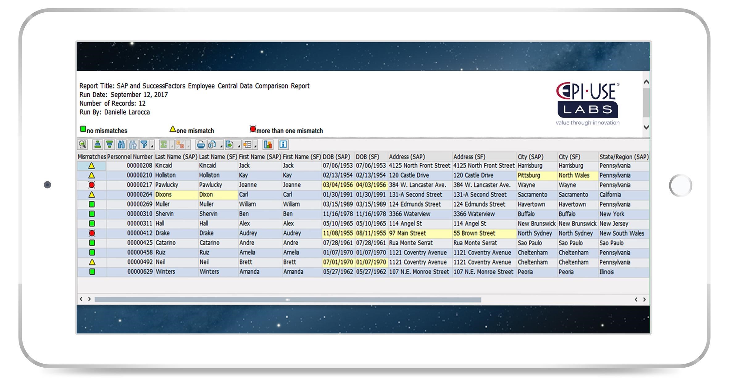 SAP Data Replication - Data Discrepancies solved by Query Manager