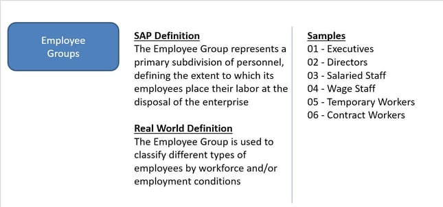 SAP HCM Reporting Employee Groups