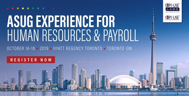 ASUG HR & Payroll - Toronto