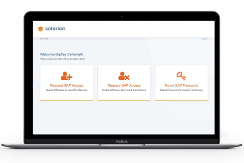 El módulo de Employee Self-Service (ESS) de Soterion ha revolucionado SAP User Role Provisioning, ya que le permite descentralizar el suministro de acceso de usuarios de SAP