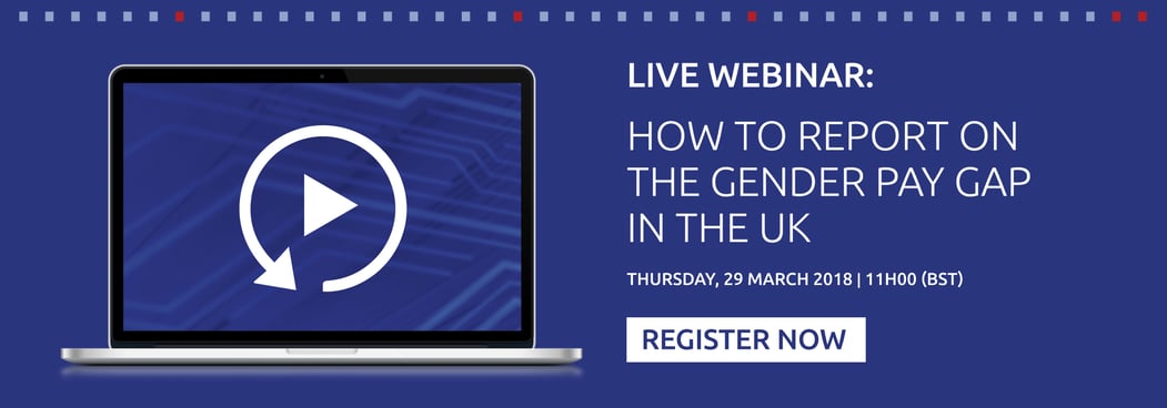 Live webinar: How to report on the Gender Pay GAP in the UK