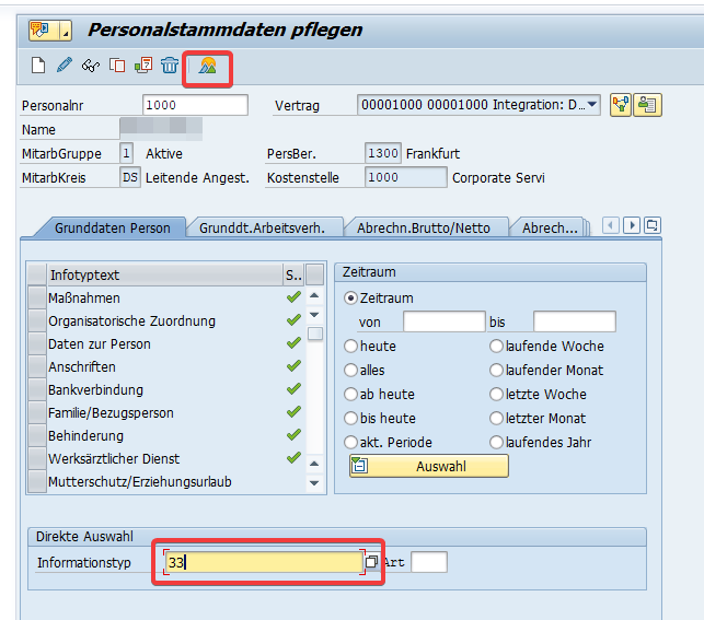 betrieblichen 3G-Regelung in SAP