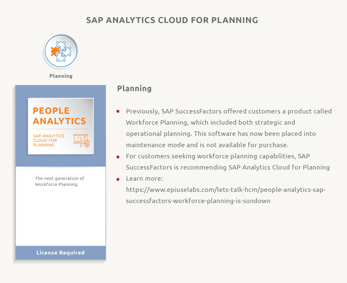 SAP ANALYTICS CLOUD FOR PLANNING