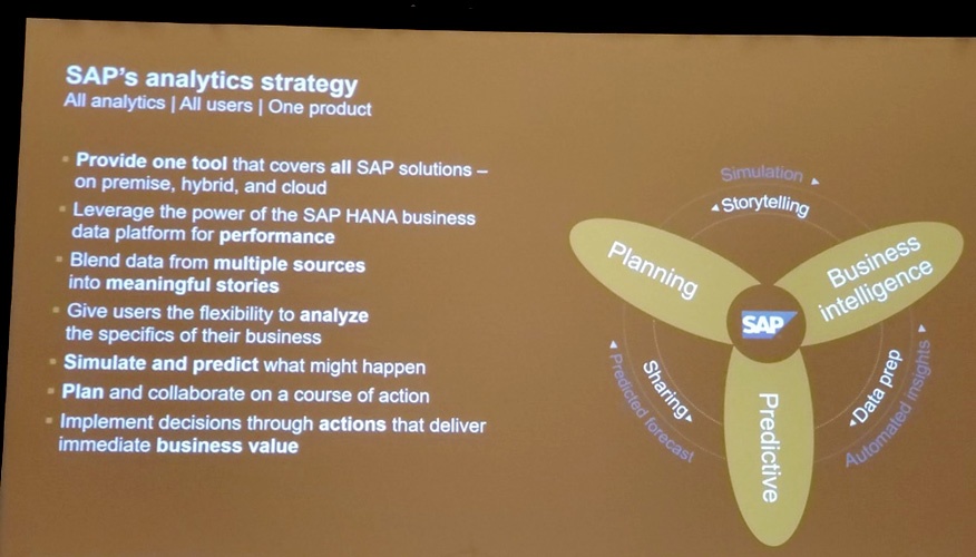 SAP Analytics Strategy