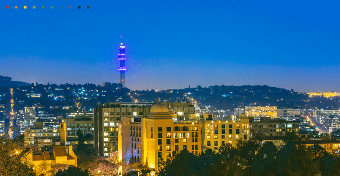 Celebrating a year of innovation and collaboration EPI-USE Apphaus Pretoria - view of Pretoria