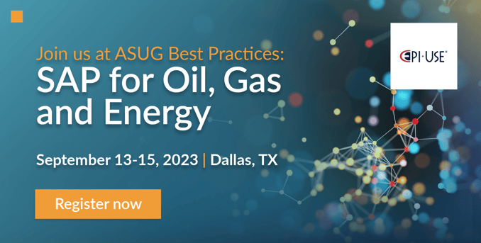 ASUG Best Practices for Oil & Gas