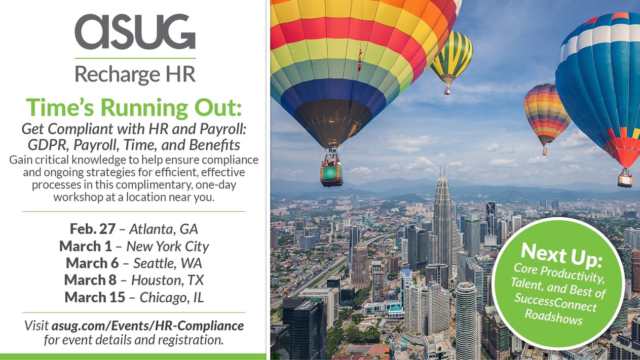 ASUG Recharge HR