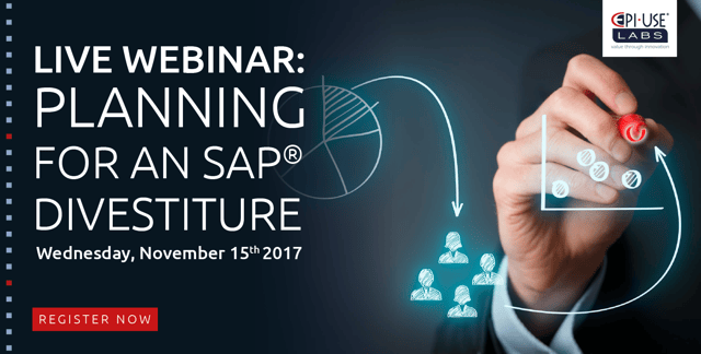 Planning for an SAP divestiture webinar