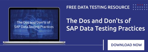 Download the SAP Data Testing Best Practices Cheat Sheet