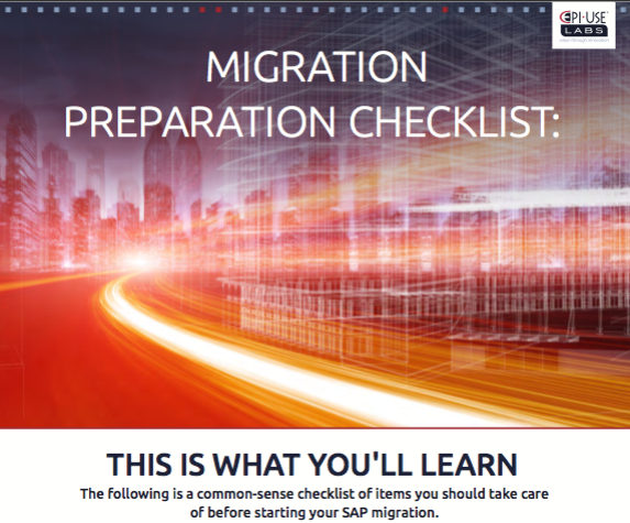 Migration Preparation Checklist
