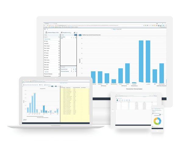 HCM reports and charts - when and where you need them