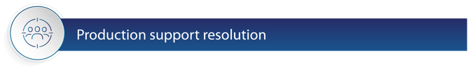 Production support resolution 2