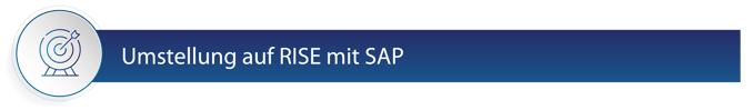 Umstellung auf RISE mit SAP