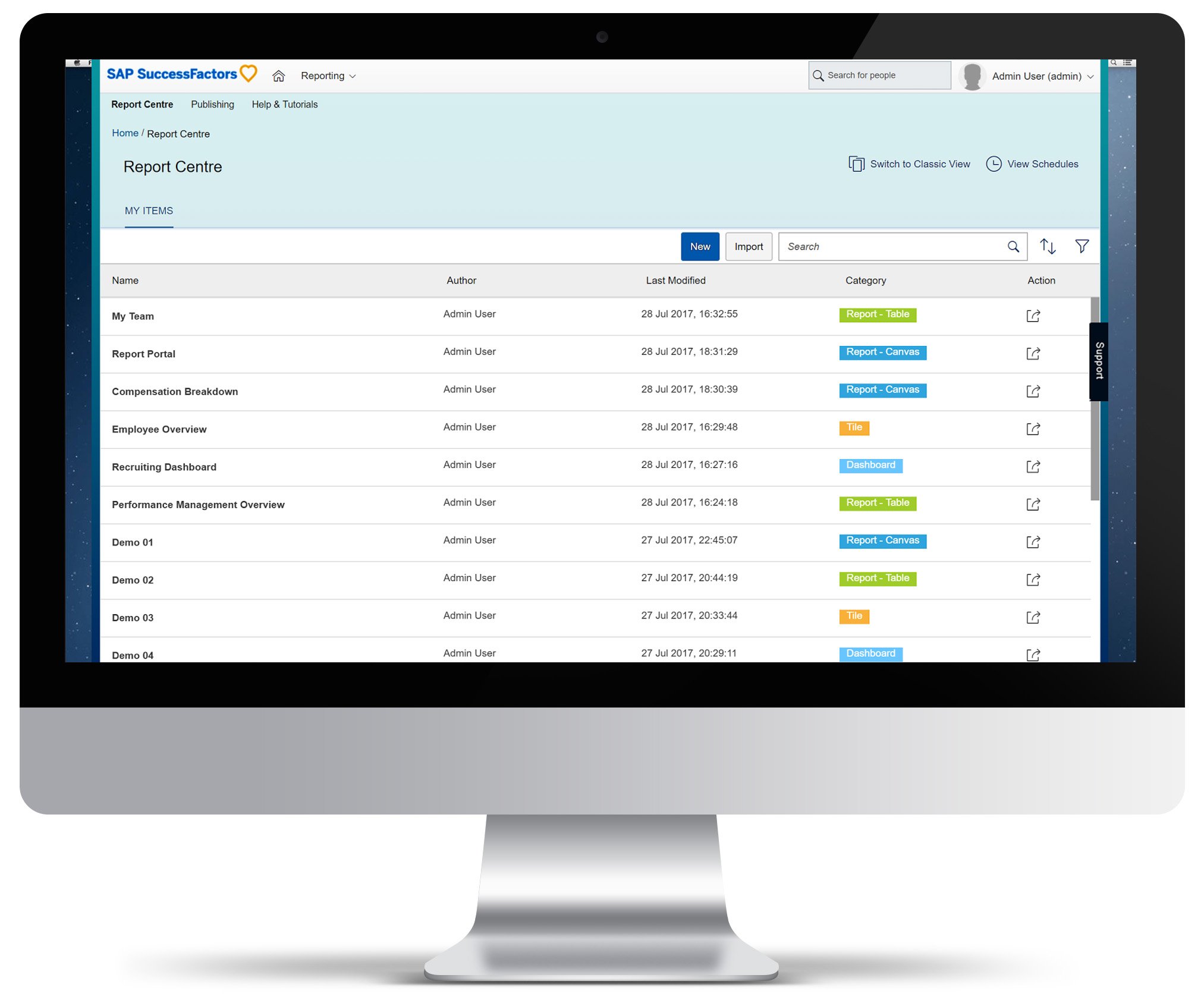 What’s New with SuccessFactors Report Center?