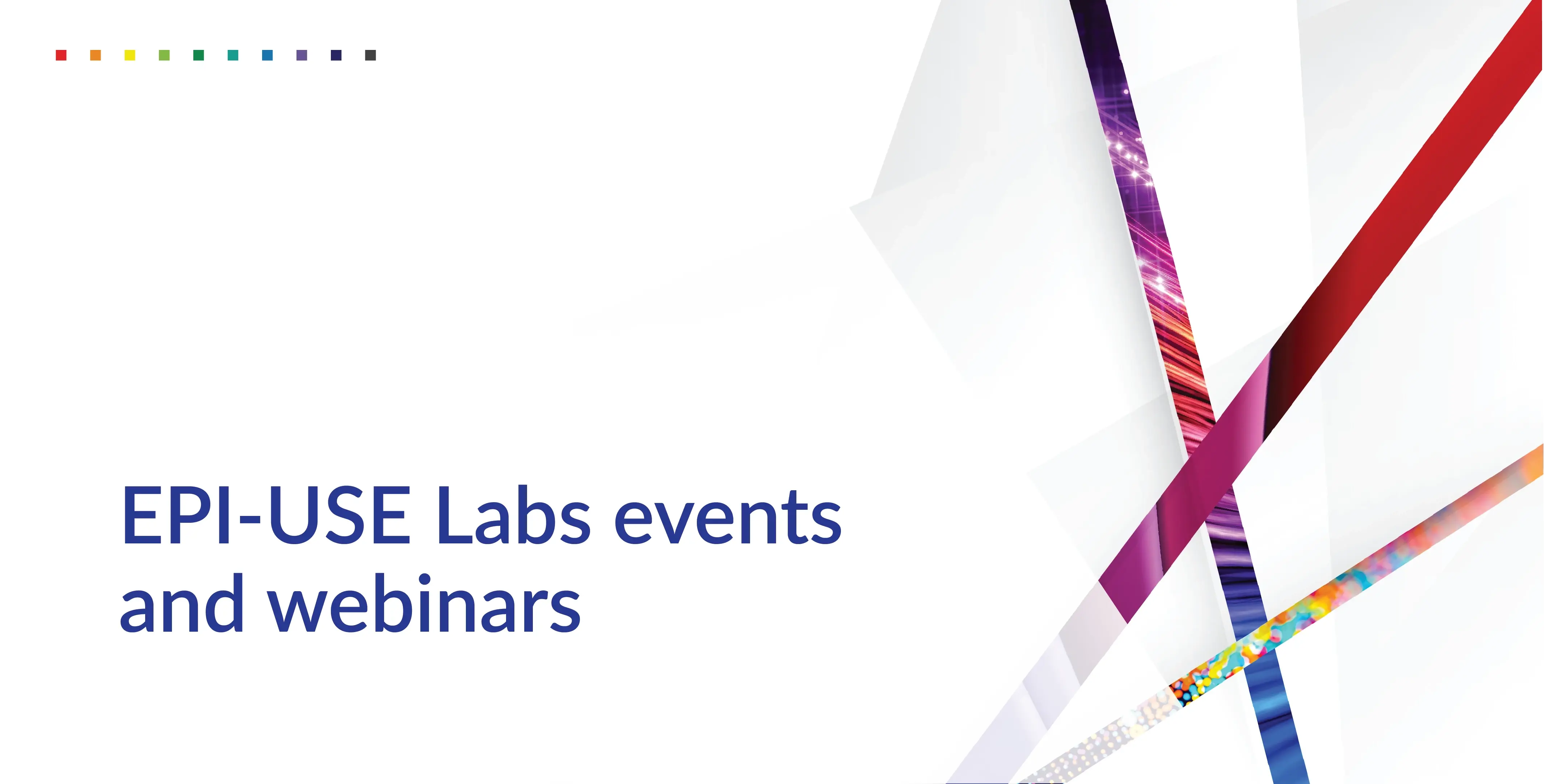 Events and webinars