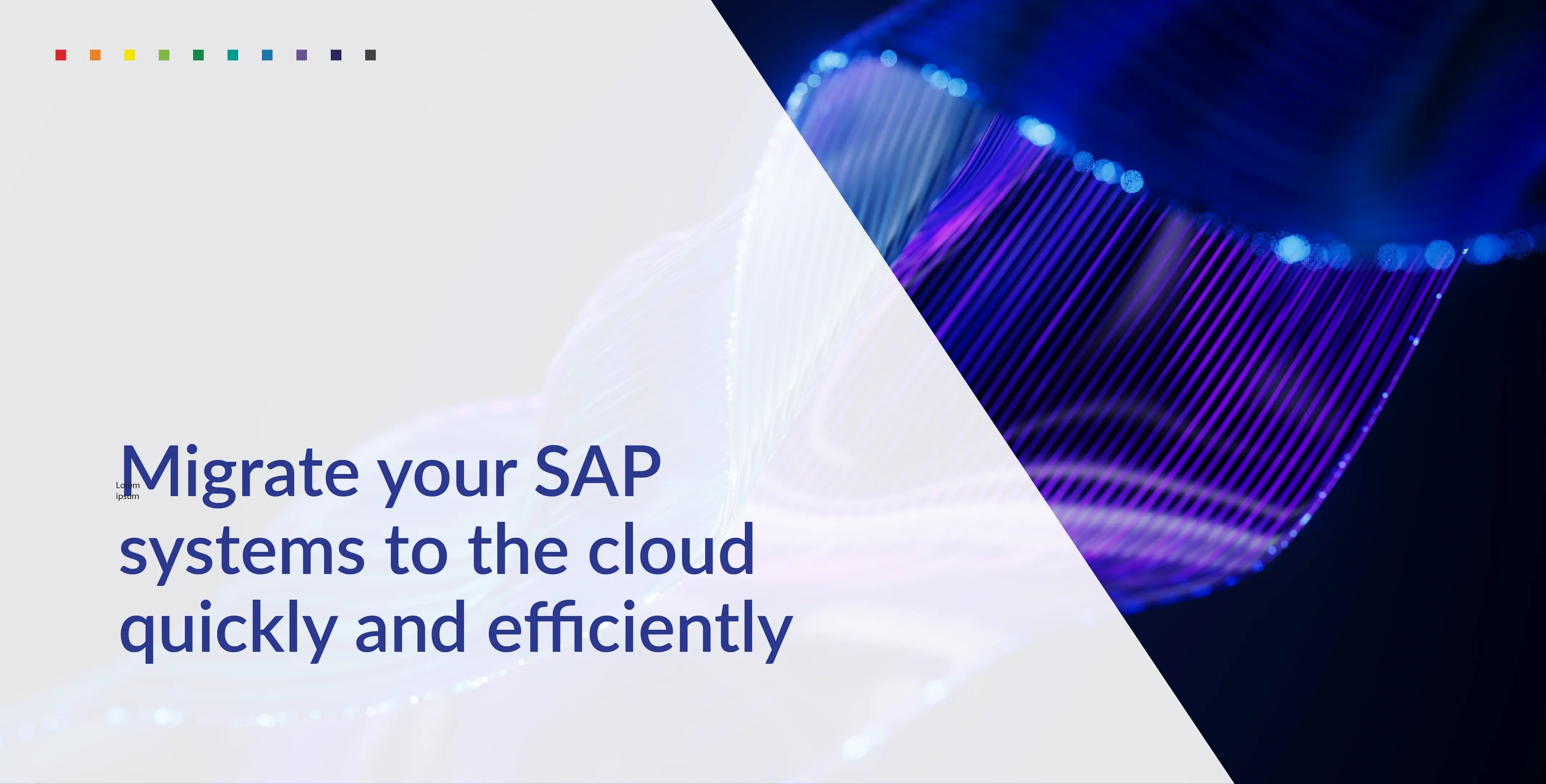 Migrate SAP systems to the cloud